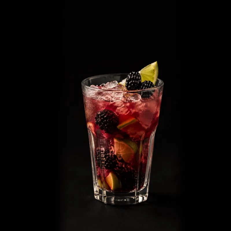 Blackberry Caipirinha