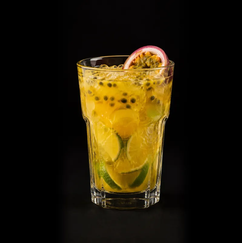 Passion Fruit Caipirinha