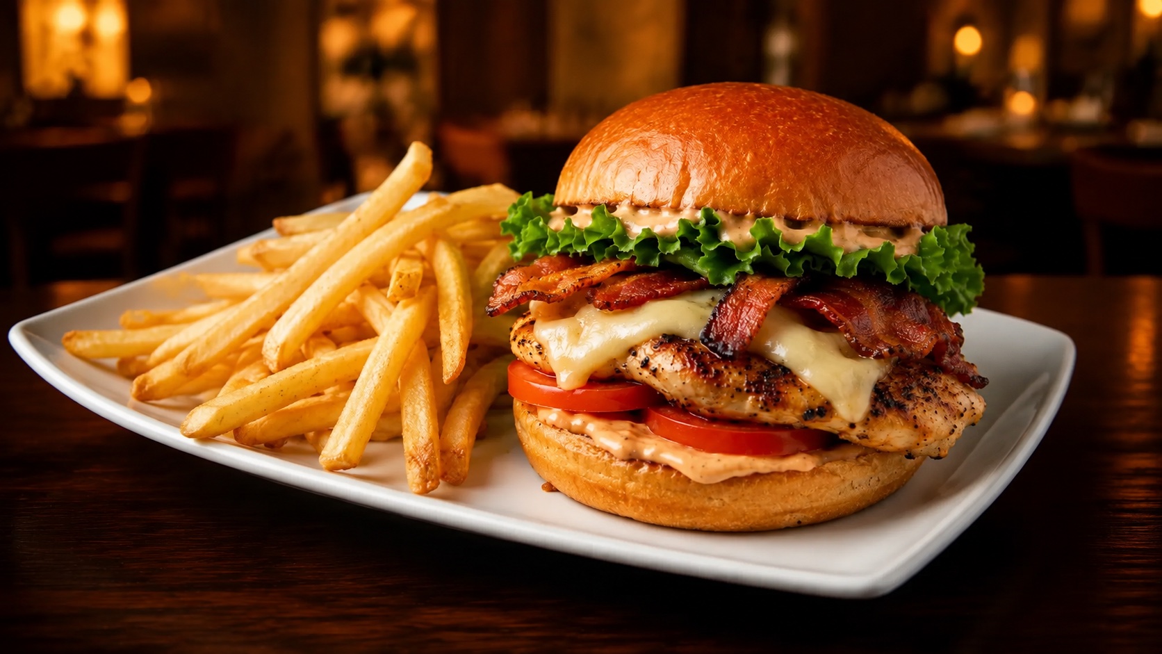 Latinos Chicken Burger