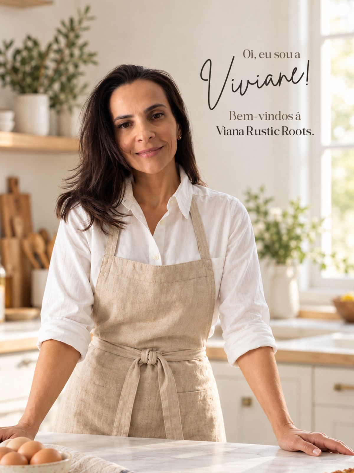 Vivian en la cocina